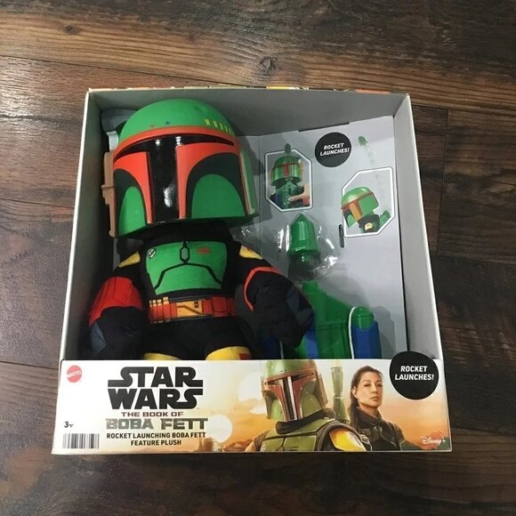 Star Wars Boba Fett Plush Doll - Picture 1 of 2
